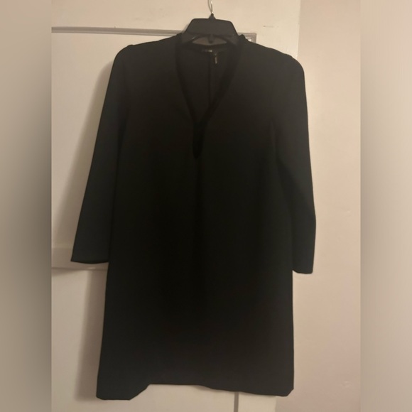 Maje Black Dress Size 2 - Picture 1 of 3
